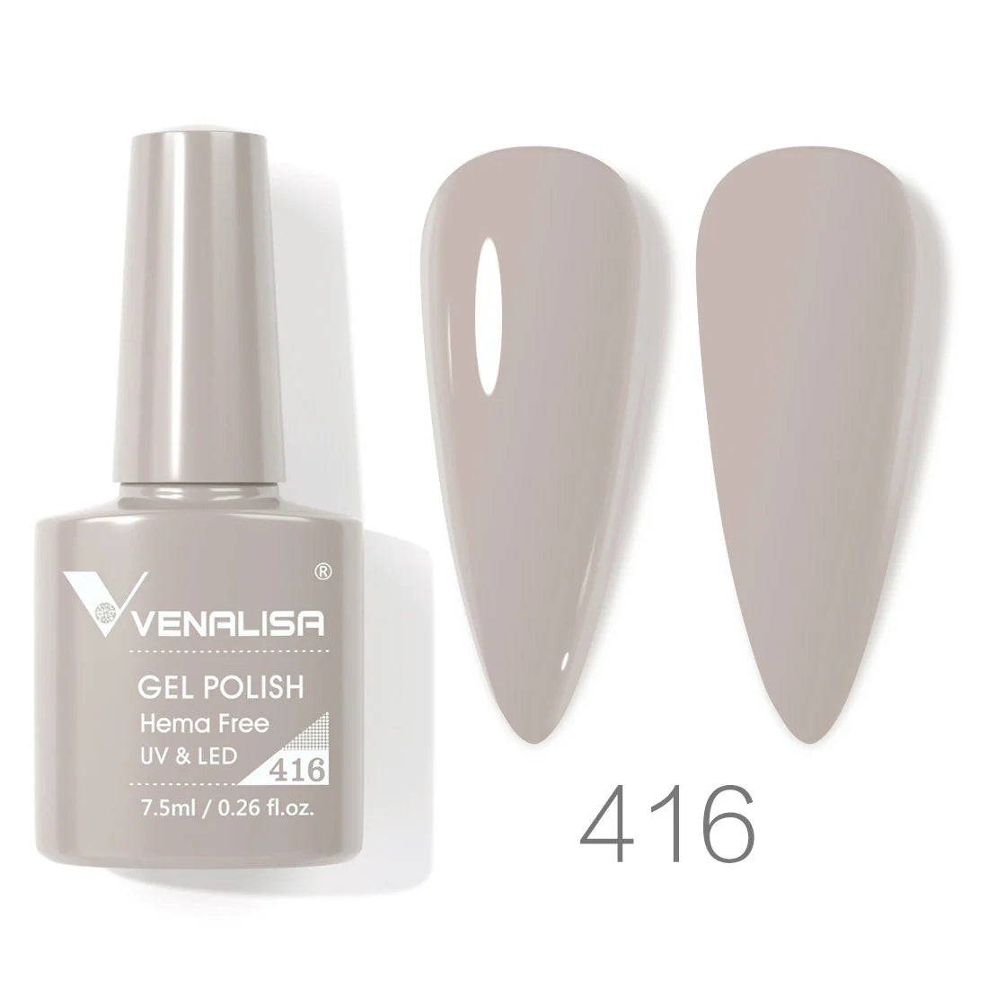 Vernis gel pour ongles Venalisa – Sans HEMA ni TPO - pour manucure estivale – Couvrance totale