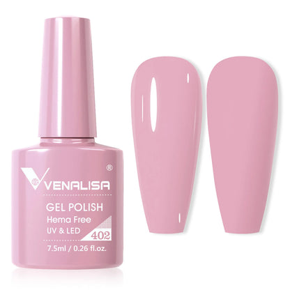 Vernis gel pour ongles Venalisa – Sans HEMA ni TPO - pour manucure estivale – Couvrance totale