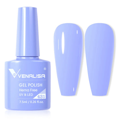 Vernis gel pour ongles Venalisa – Sans HEMA ni TPO - pour manucure estivale – Couvrance totale