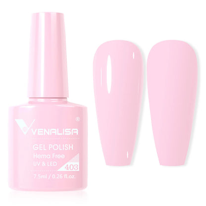 Vernis gel pour ongles Venalisa – Sans HEMA ni TPO - pour manucure estivale – Couvrance totale