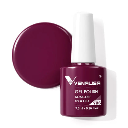 Vernis gel pour ongles Venalisa – Sans HEMA ni TPO - pour manucure estivale – Couvrance totale