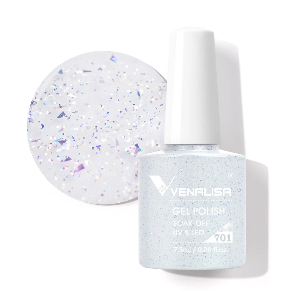 Vernis gel pour ongles Venalisa – Sans HEMA ni TPO - pour manucure estivale – Couvrance totale