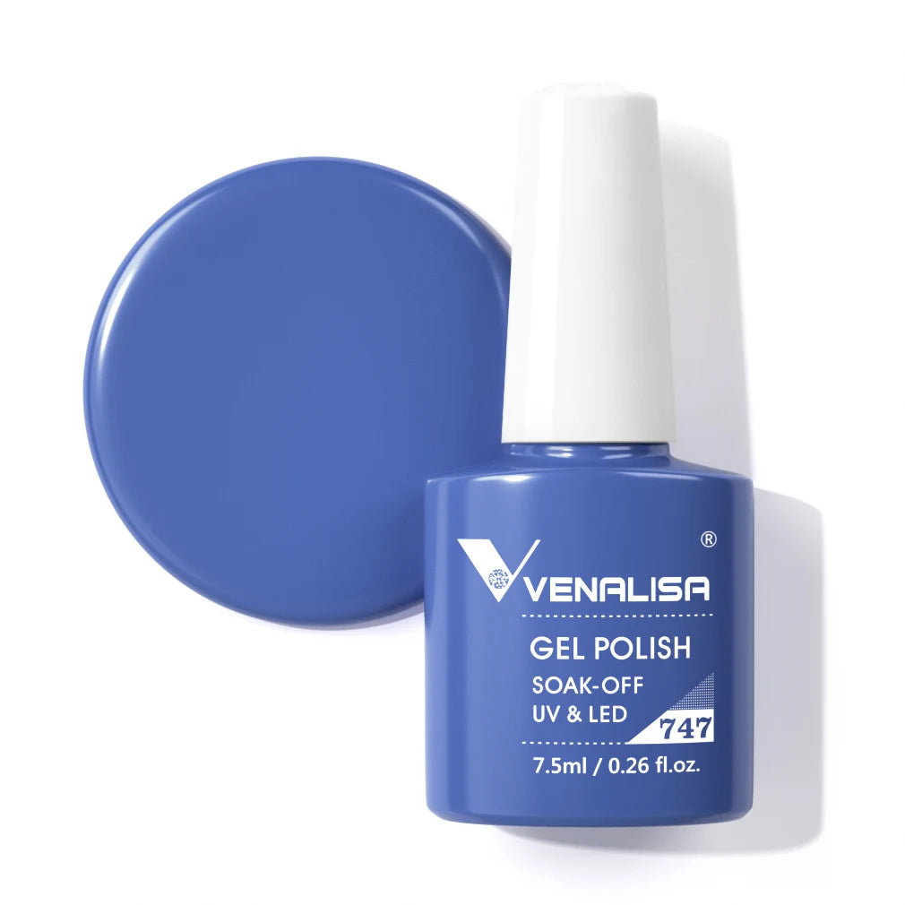 Vernis gel pour ongles Venalisa – Sans HEMA ni TPO - pour manucure estivale – Couvrance totale