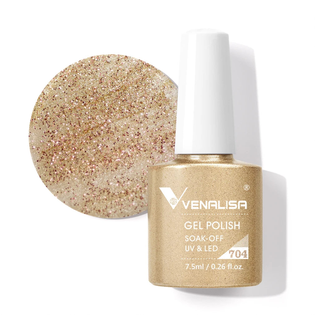 Vernis gel pour ongles Venalisa – Sans HEMA ni TPO - pour manucure estivale – Couvrance totale
