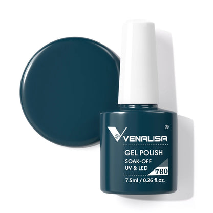 Vernis gel pour ongles Venalisa – Sans HEMA ni TPO - pour manucure estivale – Couvrance totale