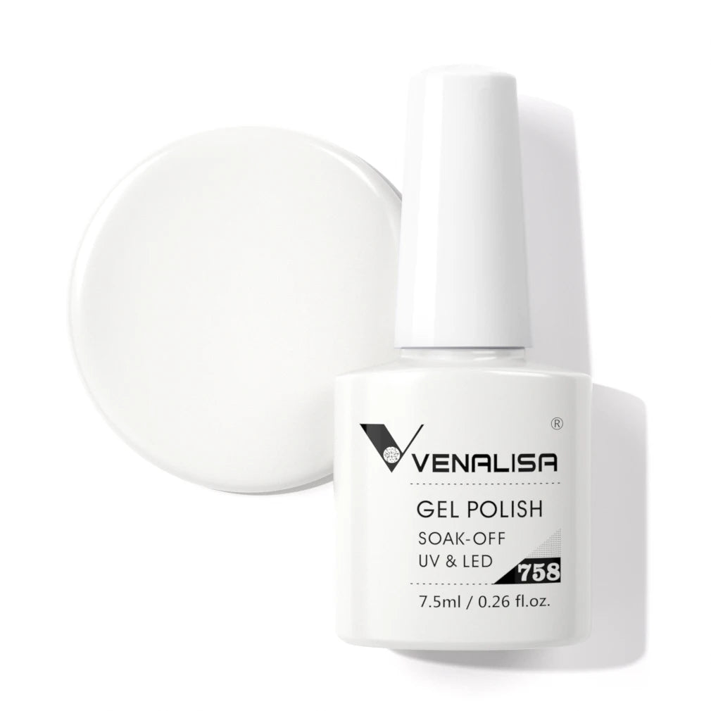 Vernis gel pour ongles Venalisa – Sans HEMA ni TPO - pour manucure estivale – Couvrance totale