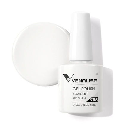 Vernis gel pour ongles Venalisa – Sans HEMA ni TPO - pour manucure estivale – Couvrance totale