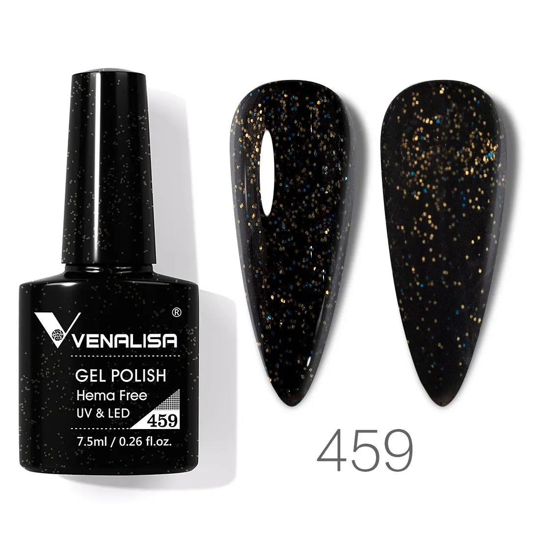 Vernis gel pour ongles Venalisa – Sans HEMA ni TPO - pour manucure estivale – Couvrance totale