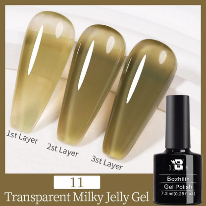 AWStorG Vernis Gel Magnétique Œil de Chat en Verre 7,5ml – Couverture Totale, Semi-Permanent, Manucure Sublime