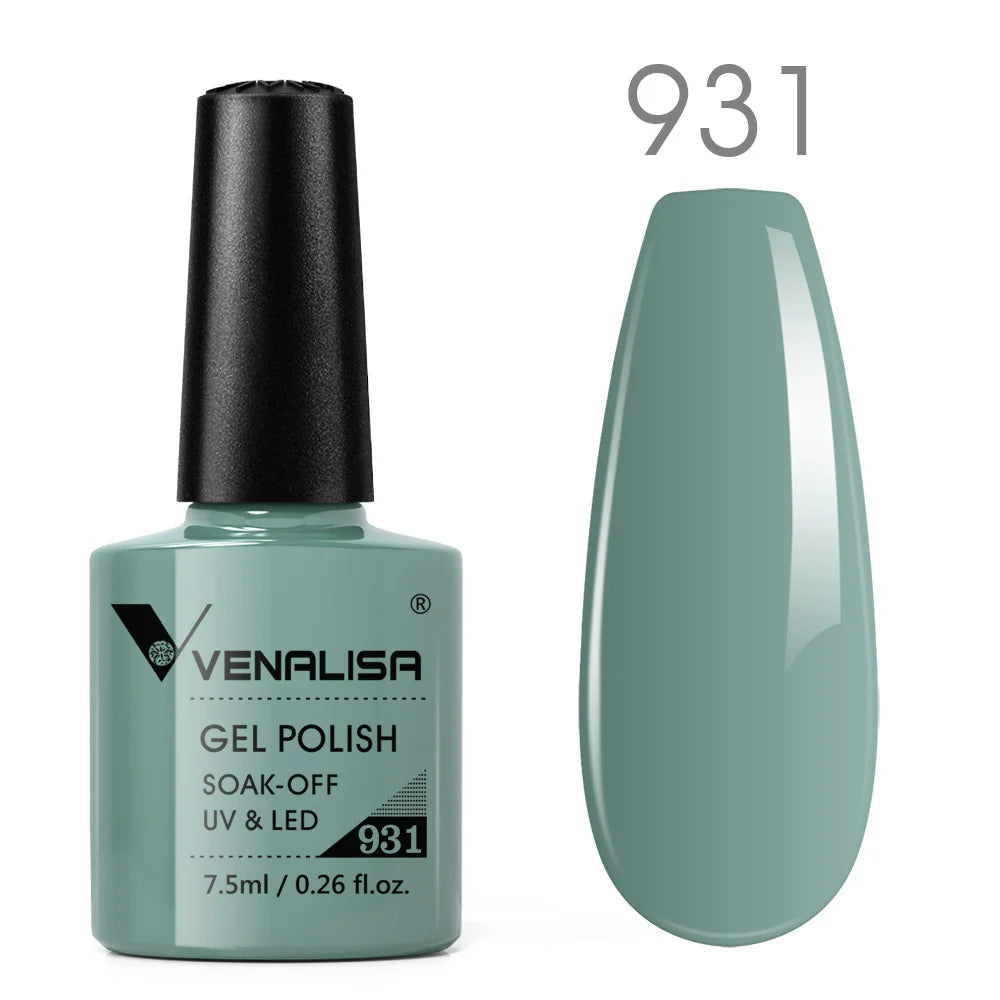 Vernis gel pour ongles Venalisa – Sans HEMA ni TPO - pour manucure estivale – Couvrance totale