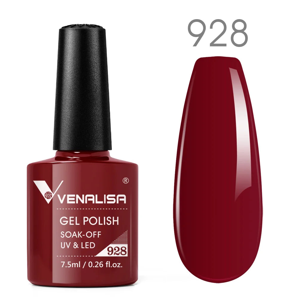 Vernis gel pour ongles Venalisa – Sans HEMA ni TPO - pour manucure estivale – Couvrance totale