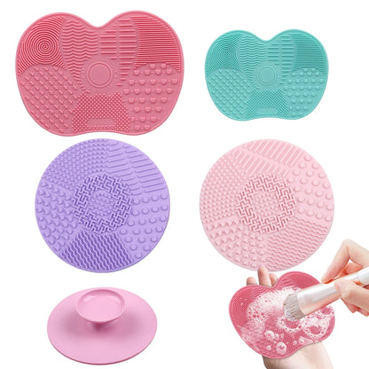 Tapis Nettoyant en Silicone pour Pinceaux Maquillage – Nettoyage Professionnel Fard & Fond de Teint