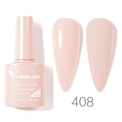 Vernis gel pour ongles Venalisa – Sans HEMA ni TPO - pour manucure estivale – Couvrance totale
