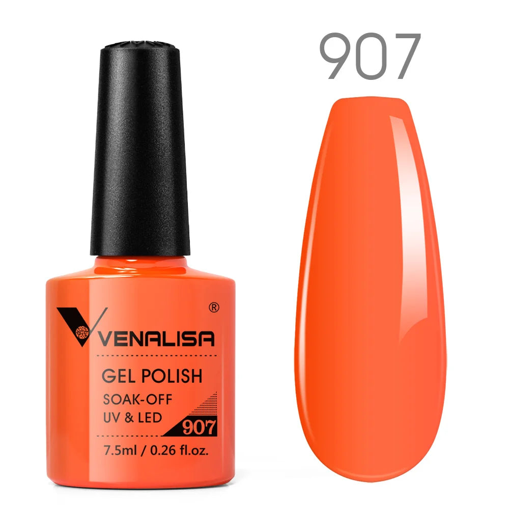 Vernis gel pour ongles Venalisa – Sans HEMA ni TPO - pour manucure estivale – Couvrance totale