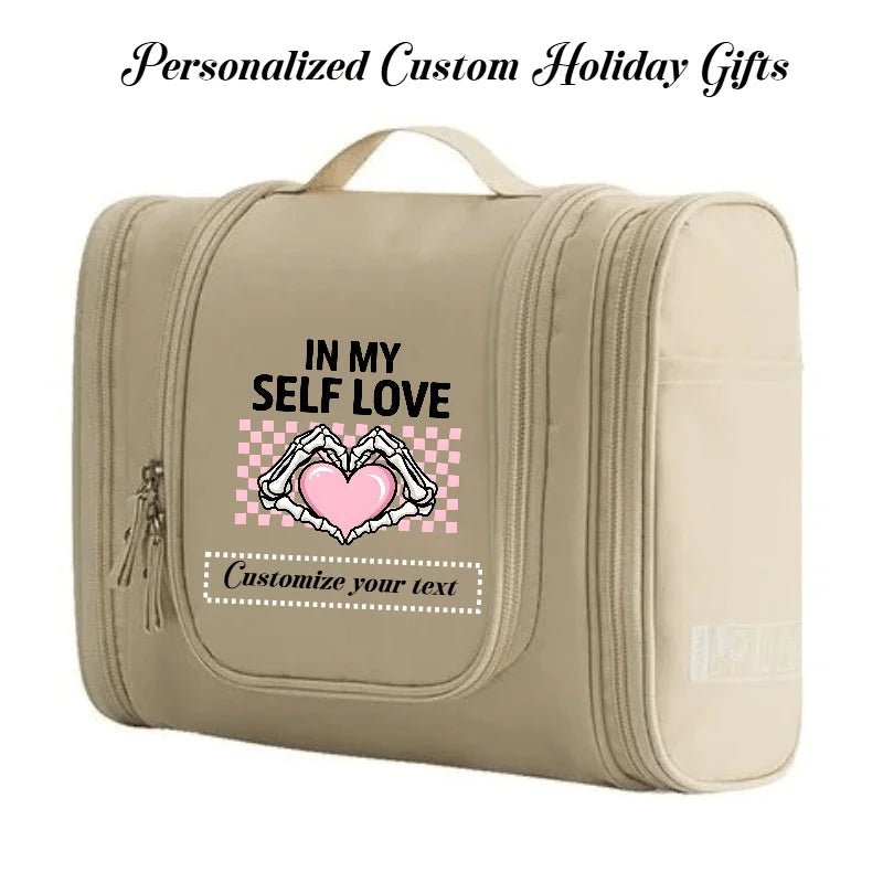 Trousse de Maquillage de Voyage Grande Capacité – Sac Cosmétique Suspendu Femme