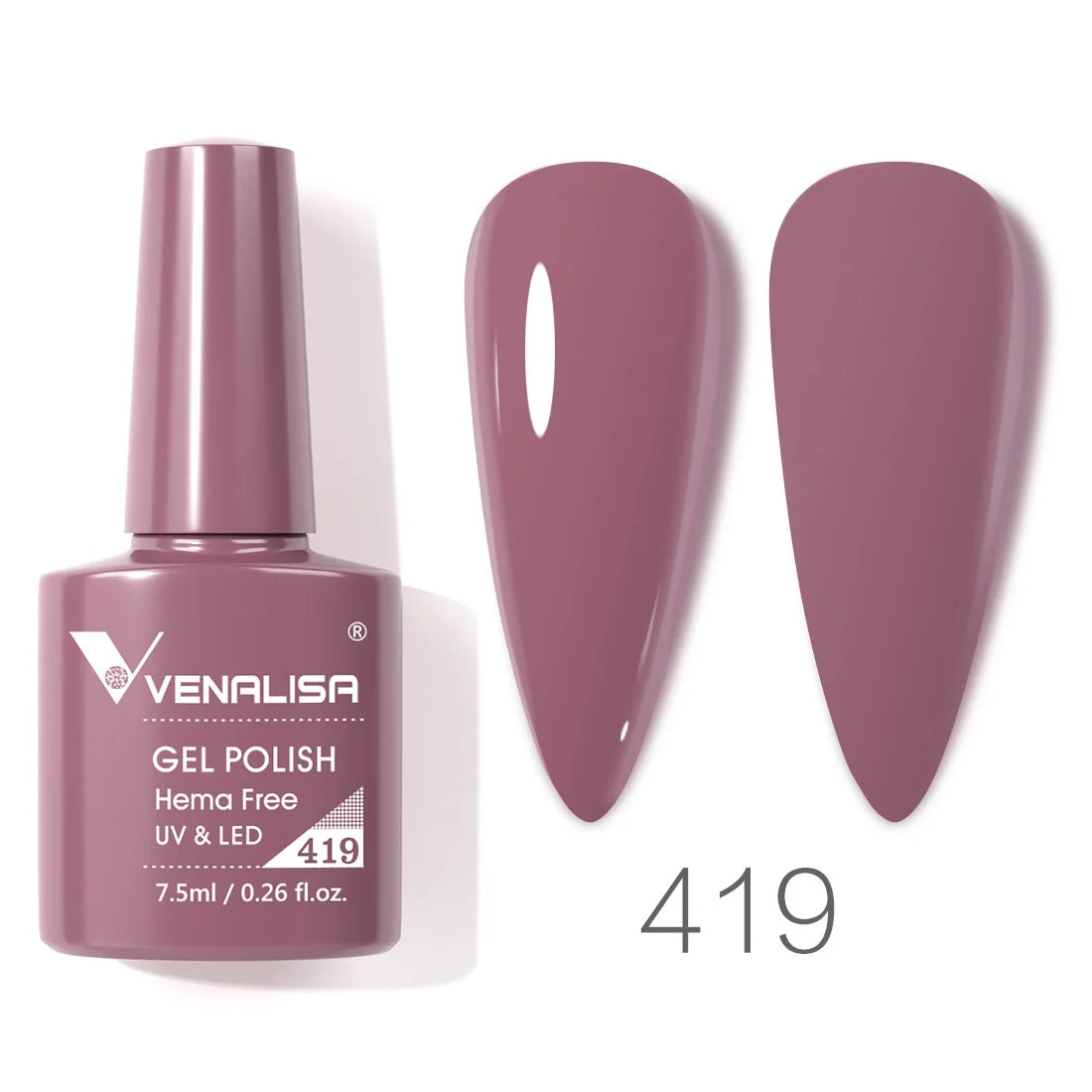 Vernis gel pour ongles Venalisa – Sans HEMA ni TPO - pour manucure estivale – Couvrance totale