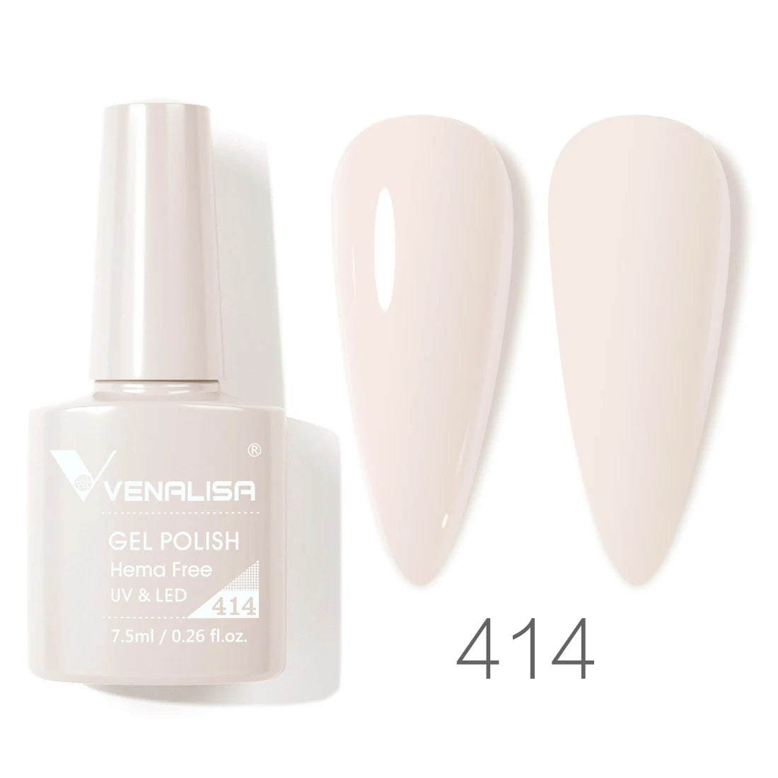 Vernis gel pour ongles Venalisa – Sans HEMA ni TPO - pour manucure estivale – Couvrance totale