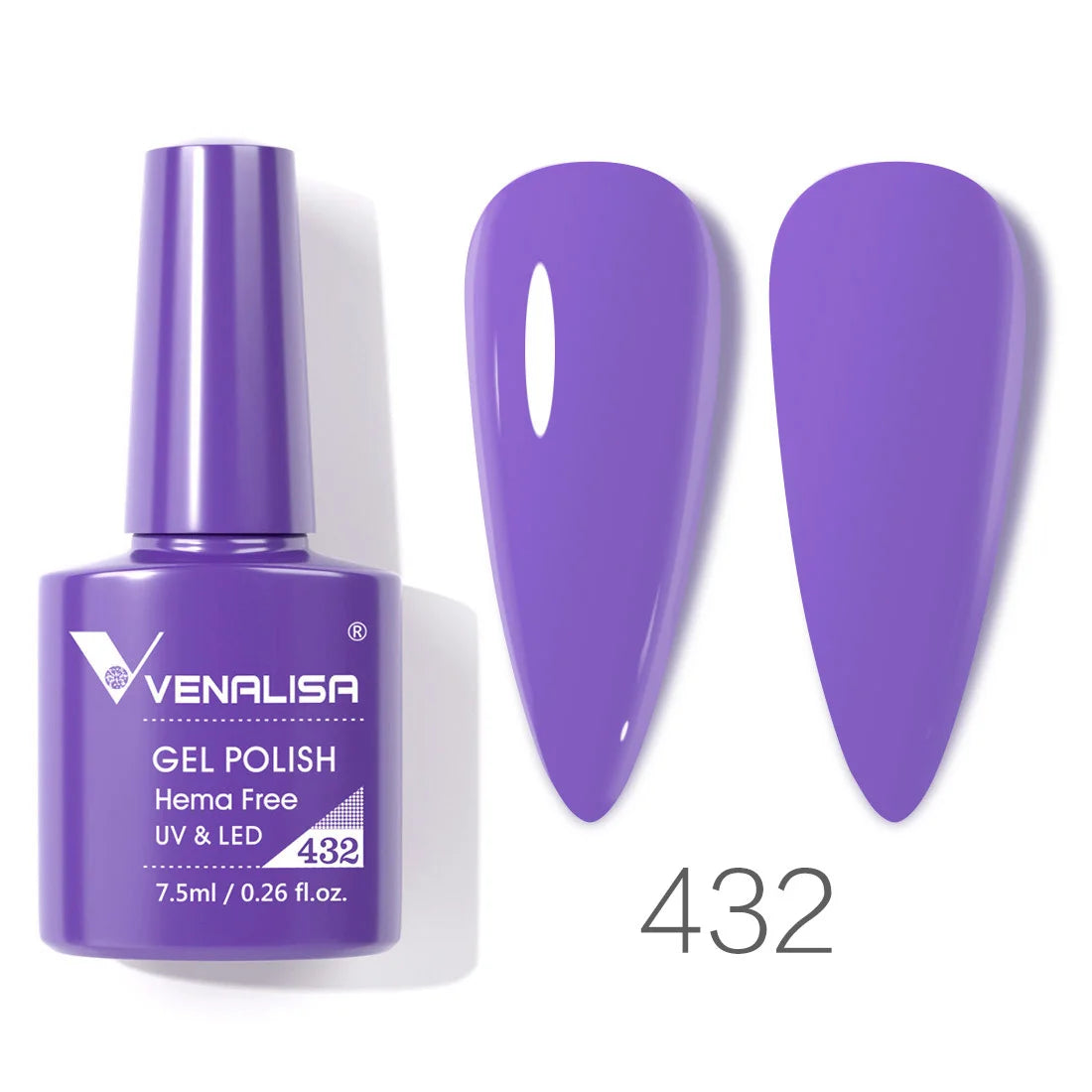 Vernis gel pour ongles Venalisa – Sans HEMA ni TPO - pour manucure estivale – Couvrance totale