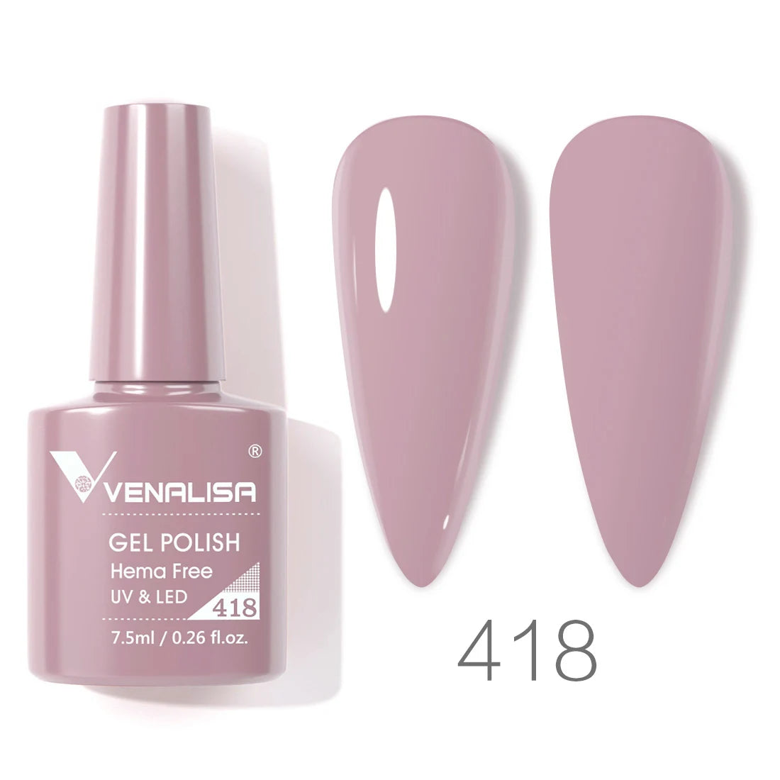 Vernis gel pour ongles Venalisa – Sans HEMA ni TPO - pour manucure estivale – Couvrance totale