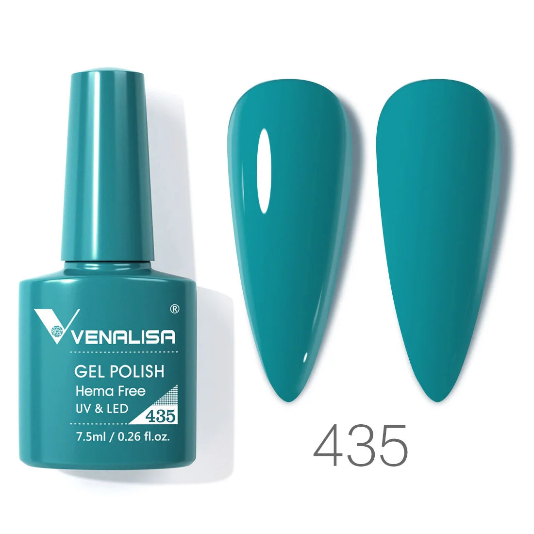 Vernis gel pour ongles Venalisa – Sans HEMA ni TPO - pour manucure estivale – Couvrance totale