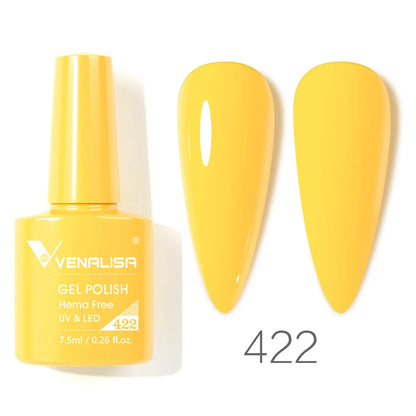 Vernis gel pour ongles Venalisa – Sans HEMA ni TPO - pour manucure estivale – Couvrance totale