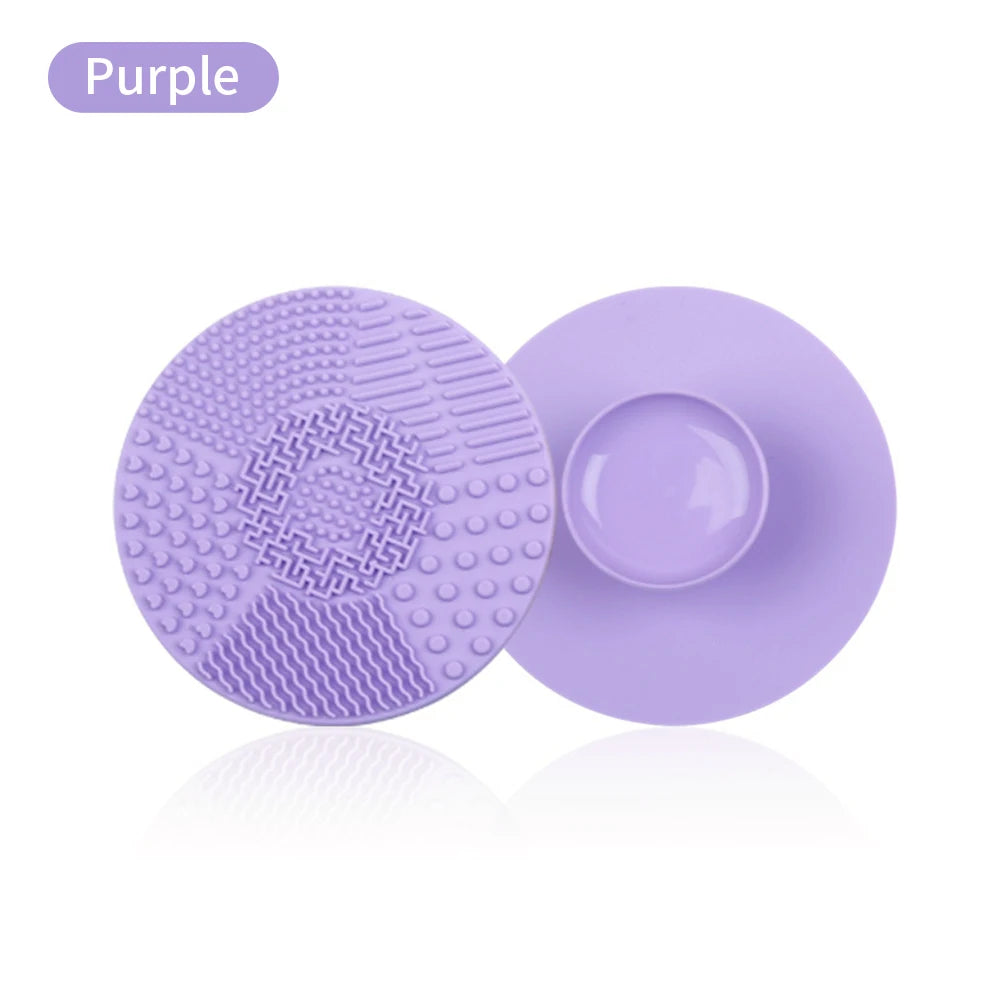Tapis Nettoyant en Silicone pour Pinceaux Maquillage – Nettoyage Professionnel Fard & Fond de Teint