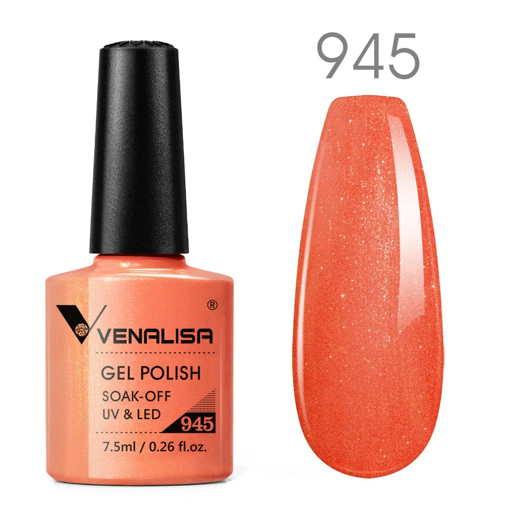 Vernis gel pour ongles Venalisa – Sans HEMA ni TPO - pour manucure estivale – Couvrance totale