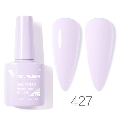 Vernis gel pour ongles Venalisa – Sans HEMA ni TPO - pour manucure estivale – Couvrance totale