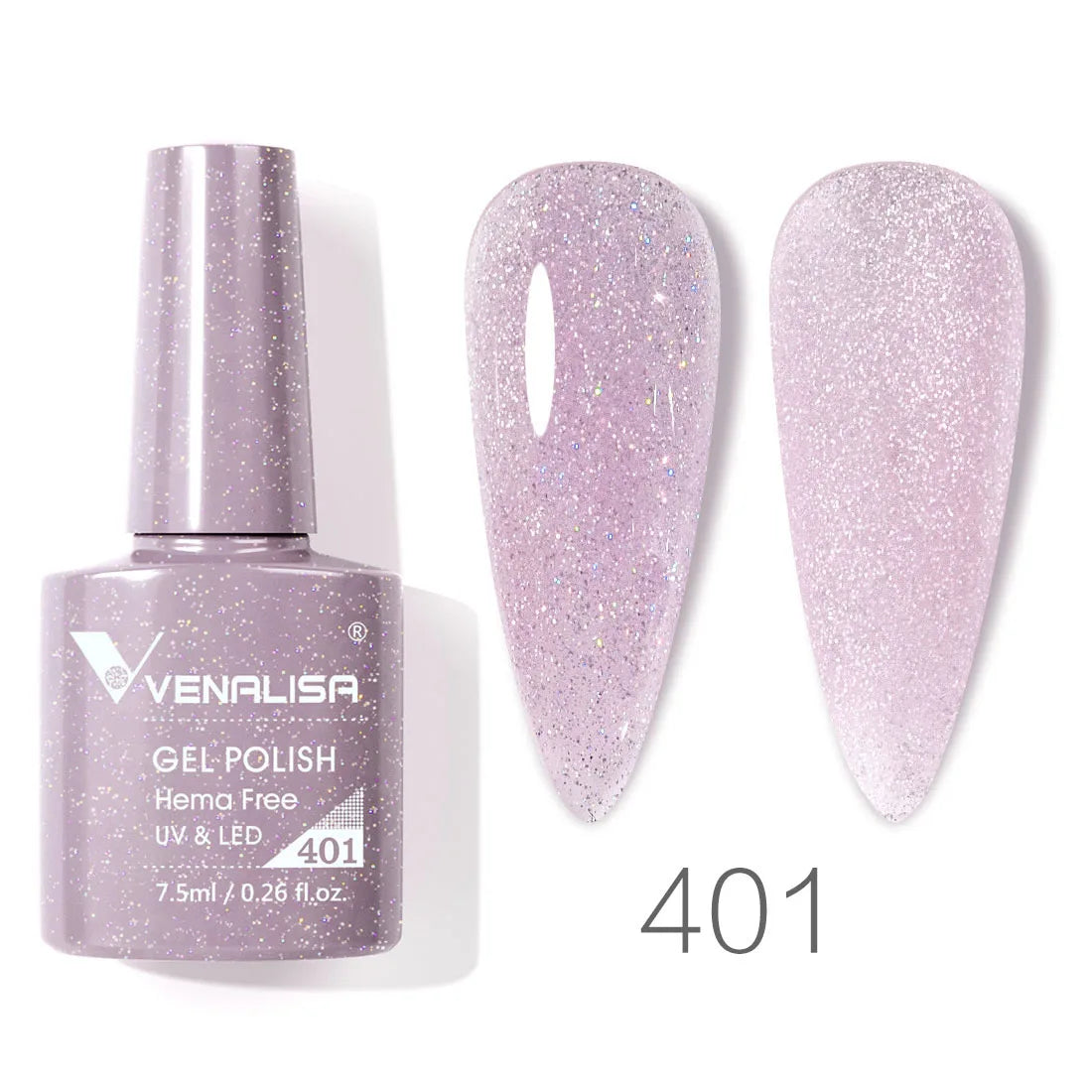 Vernis gel pour ongles Venalisa – Sans HEMA ni TPO - pour manucure estivale – Couvrance totale