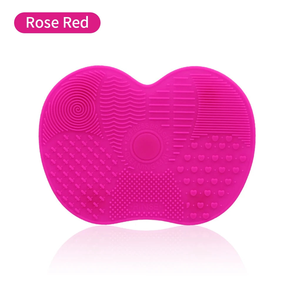 Tapis Nettoyant en Silicone pour Pinceaux Maquillage – Nettoyage Professionnel Fard & Fond de Teint