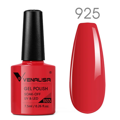 Vernis gel pour ongles Venalisa – Sans HEMA ni TPO - pour manucure estivale – Couvrance totale