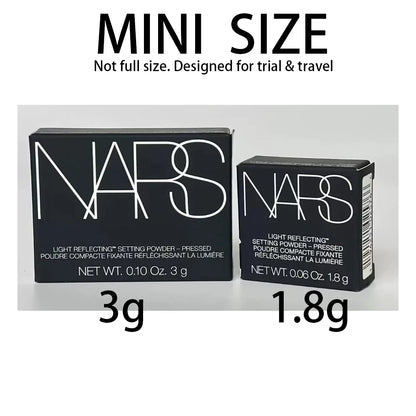 NARS Poudre Fixante Compacte Light Reflecting – Longue Tenue, Contrôle du Sébum, Effet Flou