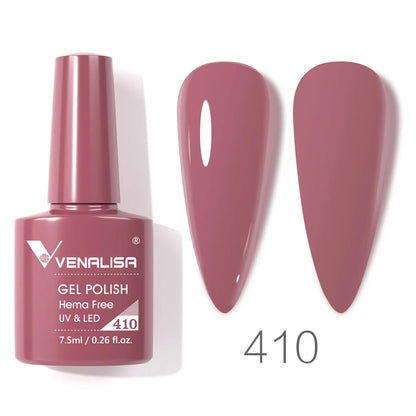 Vernis gel pour ongles Venalisa – Sans HEMA ni TPO - pour manucure estivale – Couvrance totale