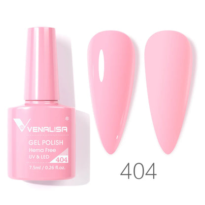 Vernis gel pour ongles Venalisa – Sans HEMA ni TPO - pour manucure estivale – Couvrance totale