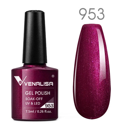Vernis gel pour ongles Venalisa – Sans HEMA ni TPO - pour manucure estivale – Couvrance totale