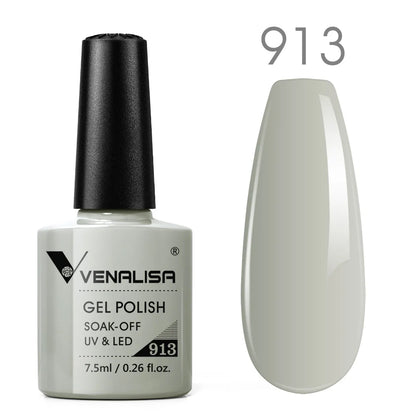 Vernis gel pour ongles Venalisa – Sans HEMA ni TPO - pour manucure estivale – Couvrance totale