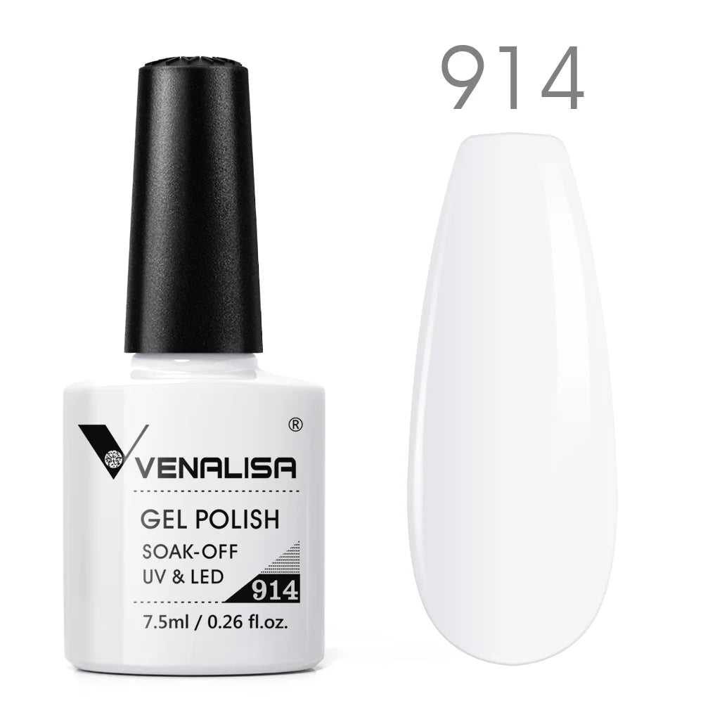 Vernis gel pour ongles Venalisa – Sans HEMA ni TPO - pour manucure estivale – Couvrance totale