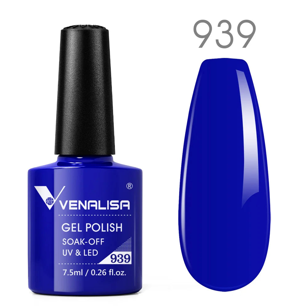 Vernis gel pour ongles Venalisa – Sans HEMA ni TPO - pour manucure estivale – Couvrance totale