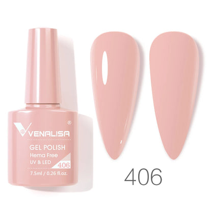 Vernis gel pour ongles Venalisa – Sans HEMA ni TPO - pour manucure estivale – Couvrance totale