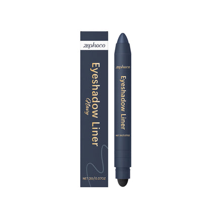 Crayon Eyeliner 2-en-1 Waterproof – Sèche Vite, Longue Tenue & Effet Smoky