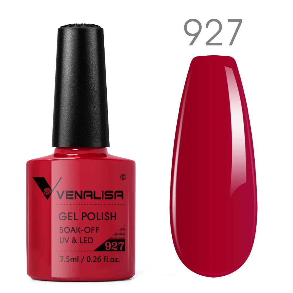 Vernis gel pour ongles Venalisa – Sans HEMA ni TPO - pour manucure estivale – Couvrance totale