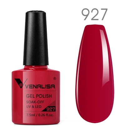 Vernis gel pour ongles Venalisa – Sans HEMA ni TPO - pour manucure estivale – Couvrance totale