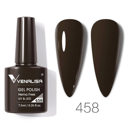 Vernis gel pour ongles Venalisa – Sans HEMA ni TPO - pour manucure estivale – Couvrance totale