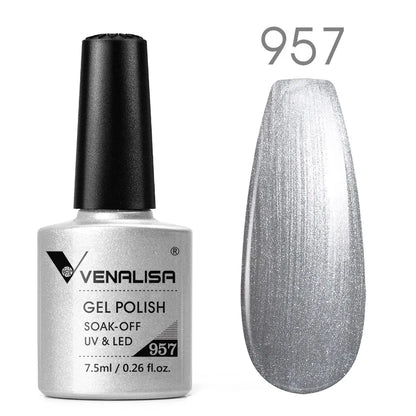 Vernis gel pour ongles Venalisa – Sans HEMA ni TPO - pour manucure estivale – Couvrance totale