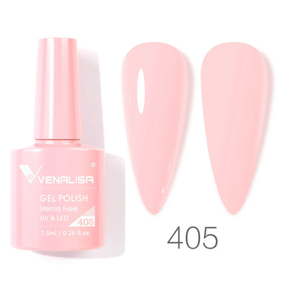 Vernis gel pour ongles Venalisa – Sans HEMA ni TPO - pour manucure estivale – Couvrance totale