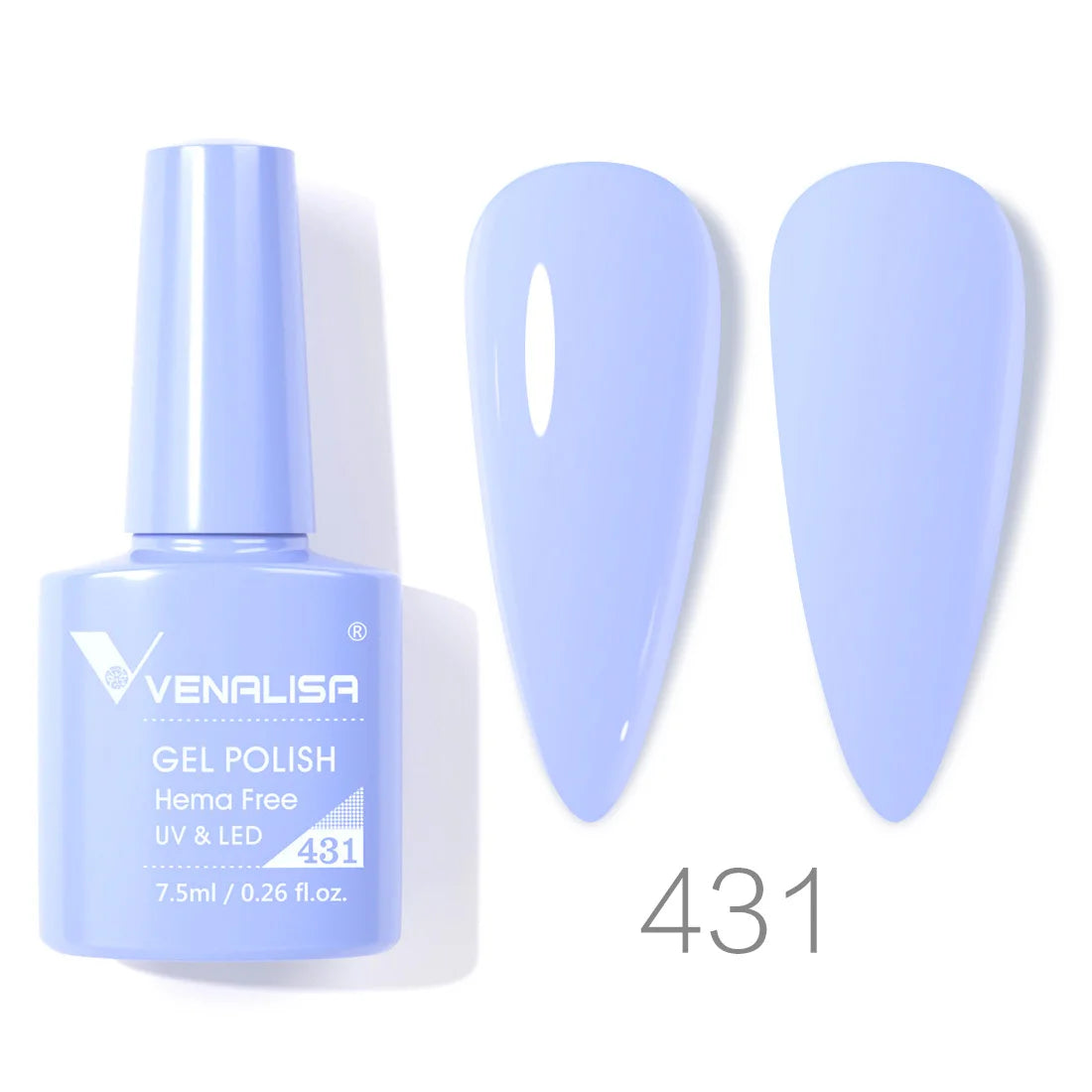 Vernis gel pour ongles Venalisa – Sans HEMA ni TPO - pour manucure estivale – Couvrance totale