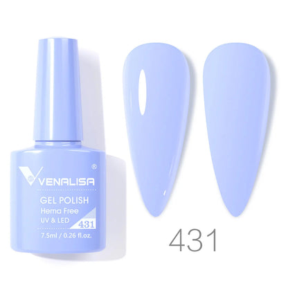 Vernis gel pour ongles Venalisa – Sans HEMA ni TPO - pour manucure estivale – Couvrance totale