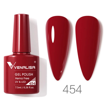 Vernis gel pour ongles Venalisa – Sans HEMA ni TPO - pour manucure estivale – Couvrance totale
