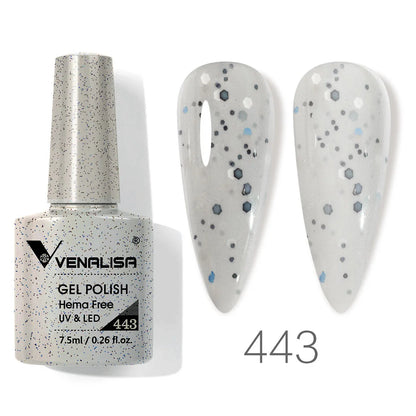 Vernis gel pour ongles Venalisa – Sans HEMA ni TPO - pour manucure estivale – Couvrance totale
