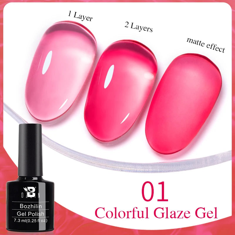 AWStorG Vernis Gel Magnétique Œil de Chat en Verre 7,5ml – Couverture Totale, Semi-Permanent, Manucure Sublime